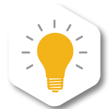 Icon - Light bulb - yellow